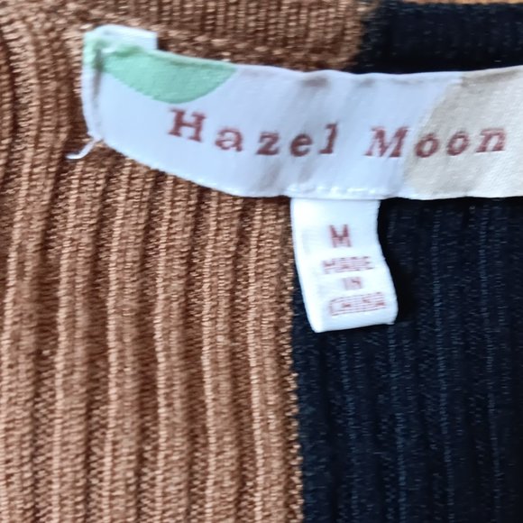 Hazel Moon Women's Tie Front Long Sleeve Rib Knit Shrug Sweaters Cardigan - Picture 2 of 14